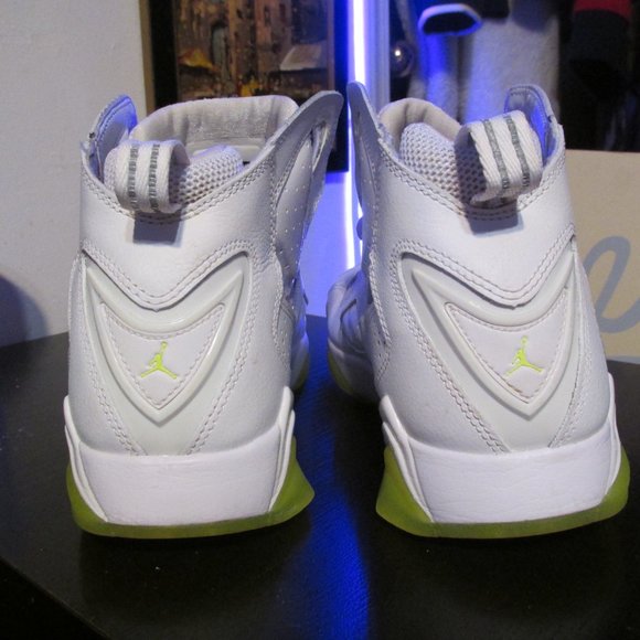 Jordan 7 True Flight White and Volt Ice (2013) size 10.5 - Picture 5 of 10